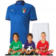 Kid's 2020 Euro Cup Italy  home Suit (Customizable)