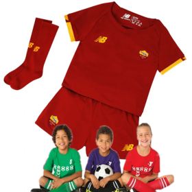 Kid's AS Roma Home Suit 21/22(Customizable)