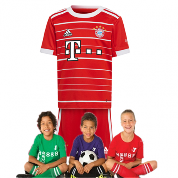 Kid's Bayern Munich Home Suit 22/23 (Customizable)