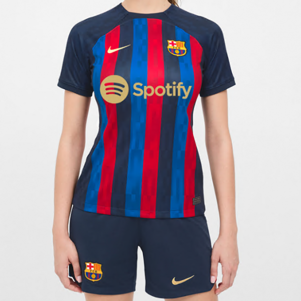 Barcelona  Women's  Home  Jersey 22/23 (Customizable)