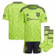 Kid  Manchester United Third Suit 22/23(Customizable)