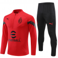 22/23 AC Milan Training Suit Red