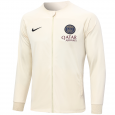 23/24 Paris Saint-Germain  Long Zipper Training Suit  Apricot