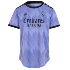 Real Madrid Women's  Away Purple  Jersey 22/23 (Customizable)