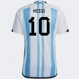 2022 World Cup Argentina Home Jersey MESSI #10