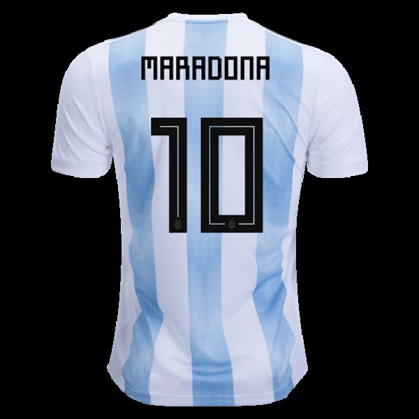 Argentina World-Cup #10 Maradona Home Jersey 2018